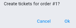 Create tickets