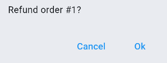 Refund order